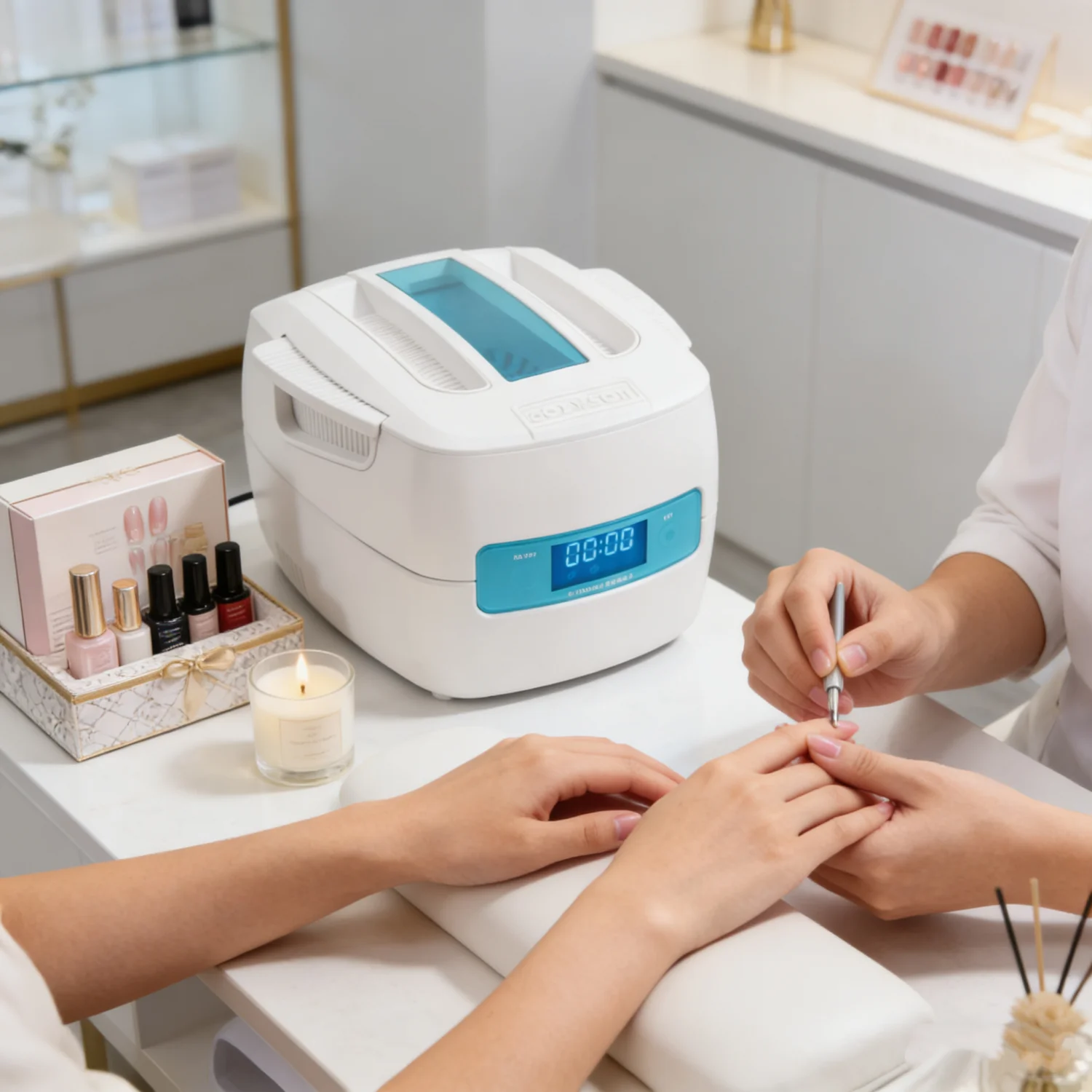 

Beauty Ultrasonic Cleaner Microblading Blade Makeup Small Tool Ultrasonic Cleaning Machine for Eyewear Stores & Salons