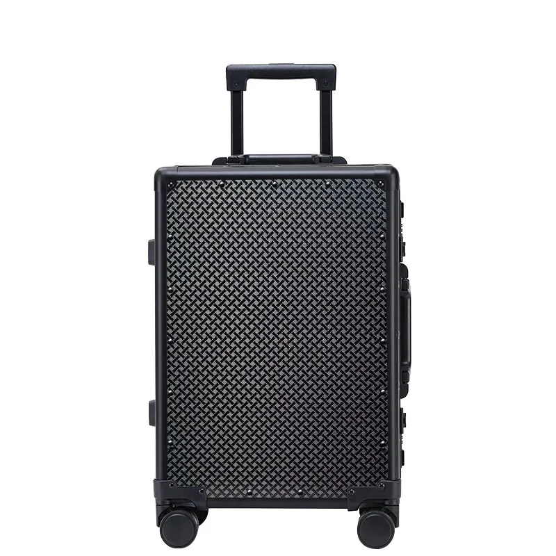 SUSHIMU carbon fibre Suitcase Wide Handle Travel Suitcase Men 20 24 26 Carry-On Luggage Women PC Aluminum Frame Trolley Case