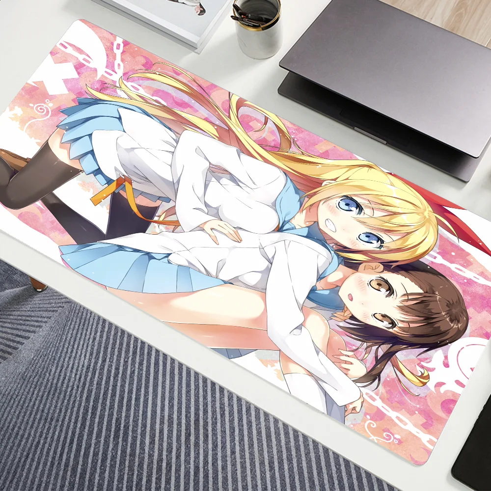 Nisekoi Mousepad Mouse Mat Desk Mat With Pad Gaming Accessories Prime Gaming XXL Keyboard Pad Padding Mat