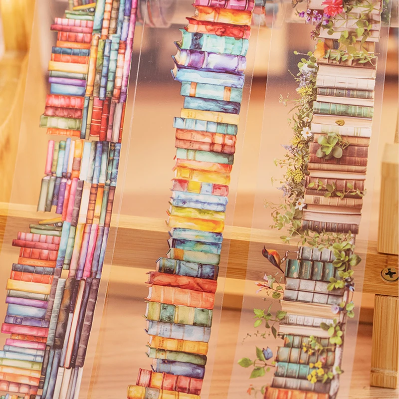 1 rollo de cinta Retro exquisito libro pegatinas de mascotas suministros para álbum de recortes decoración cuaderno marco de fotos caja de papelería de agua pegatina DIY