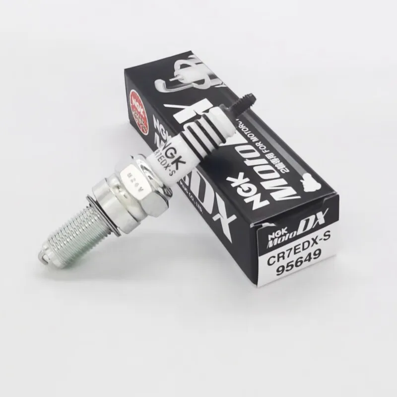 Original NGK Motorcycle Spark Plug CR7E CR7EIX CR7EDX-S