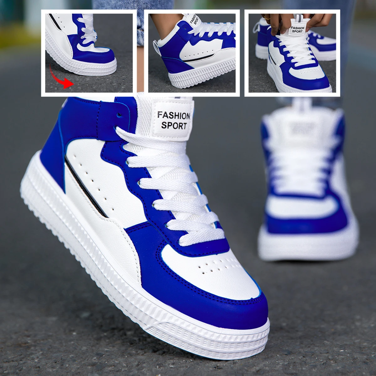 

Мужская рабочая повседневная обувь Four Seasons, кожаные водонепроницаемые белые спортивные кроссовки, мужские модные