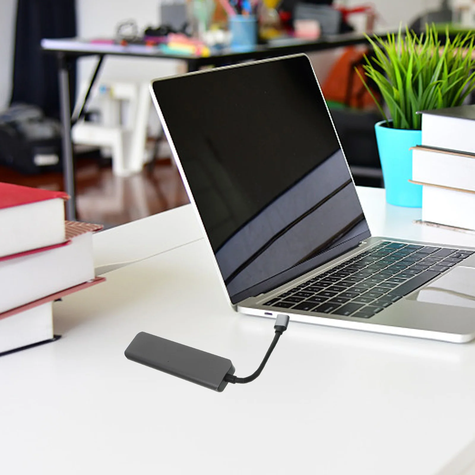 

1Pcs Type-C Expansion Dock 5-in-1 USB Adapter High Speed Pd Charging 4K Docking Station Docking Station Dock Extension