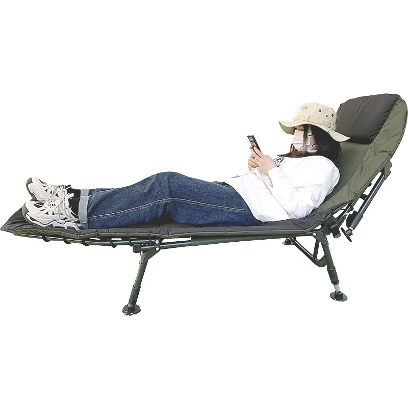Portable Folding Bed for Office Camping Simple Mattress Folding-bed Sleeping Furniture Mobile Foldable Camping Bed Ultralight