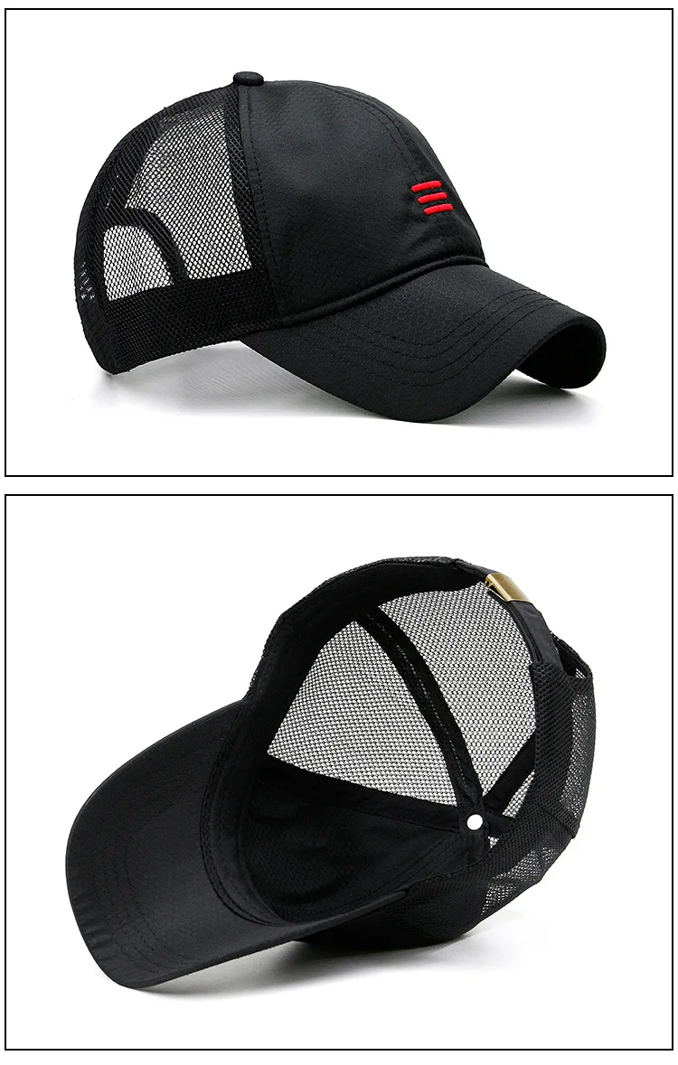 Großen Kopf Mann Plus Größe Baseball Kappe Männer Sommer Dünnen Stoff Mesh Sonnenhut Männliche Snapback Hüte M 55-60cm L 60-65cm gorras hombre – Detail 14
