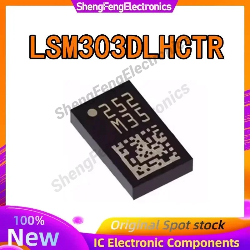 

10 шт./лот, НОВЫЕ оригинальные LSM303 LSM303DLHC LSM303DLHCTR M35 LGA14 в наличии
