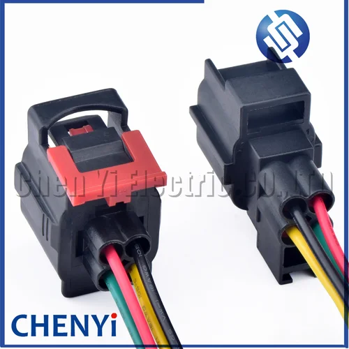 Imagen 2 del producto Conector impermeable automático de 4 pines, enchufe de arnés de cables con Sensor de oxígeno O2 184248 -1 184246 -1 Para Chrysler Dodge Jeep Wrangler Cherokee