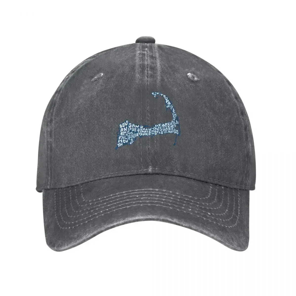 

Hand drawn Cape Cod map Baseball Cap hats on offer Trucker Hat Golf Cap Horse Hat Women Hats Men's