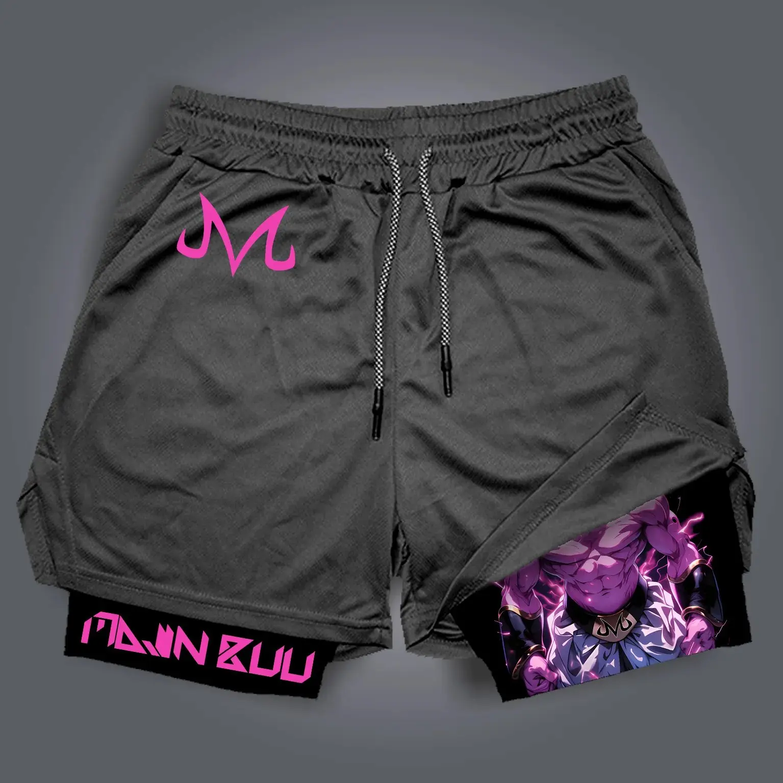 Anime oficial de DragonBall adecuado para proyecto deportivo bádminton Anime sin género estilo Kei pantalones cortos Retro transpirables de secado rápido