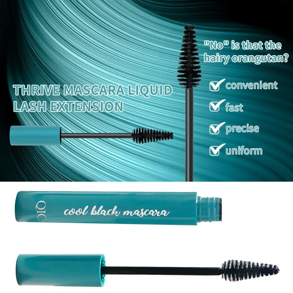 Portable Mascara Waterproof Mascara for Long Thick Smudge-proof Eyelashes Fast Drying Makeup Tool for Women 0.28oz/8g Soft