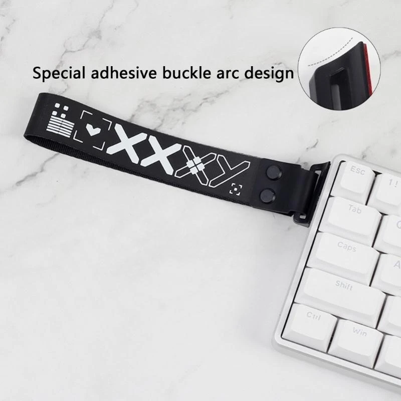 1Pc Creative Keyboard Ribbon Universal Mechanical Keyboard Strap Keyboard Decoration Magnetic Axis Keyboard Strap Decor Gifts
