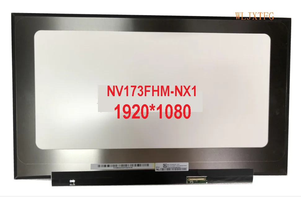 NV173FHM-NX1 V8.0 120HZ Laptop LCD Screen 1920*1080 EDP 40pins IPS Matrix NV173FHM NX1 45% NTSC