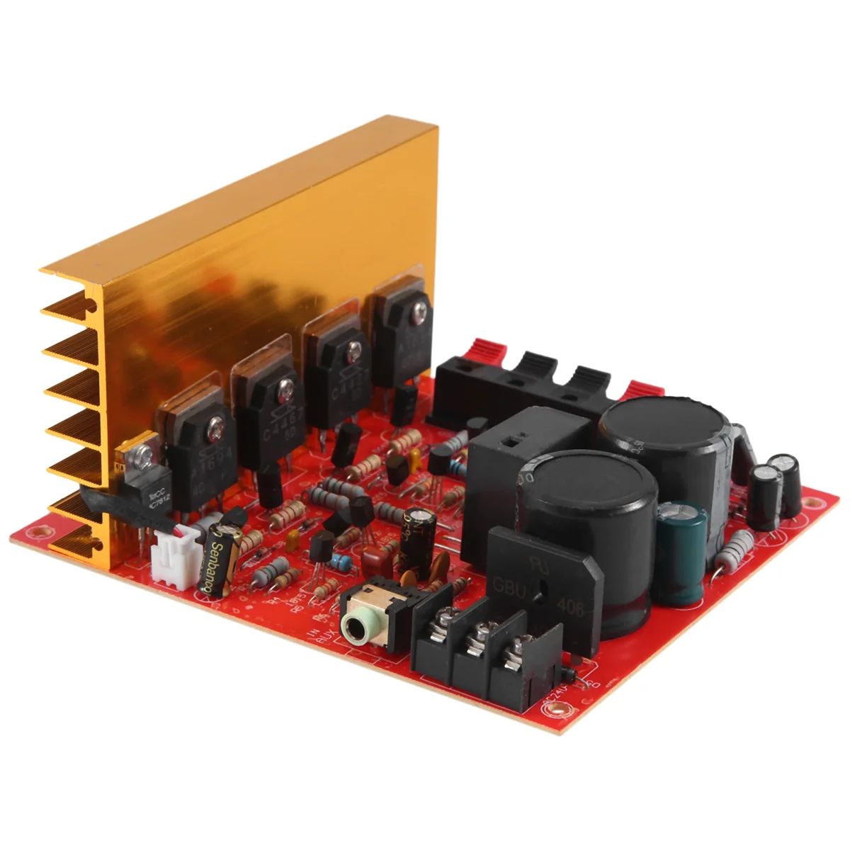N35R_DU Power Amplifier Audio Board 180W+180W 2.0 Channel FET Speaker