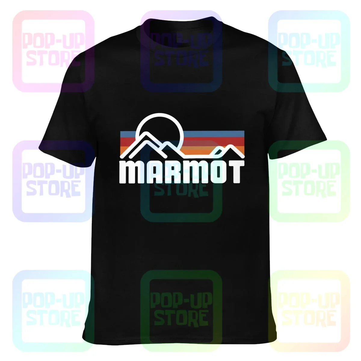 Marmot Coastal Charcoal Heather Skyline 02 T-shirt Tee Shirt Top Unique Fashion High Quality