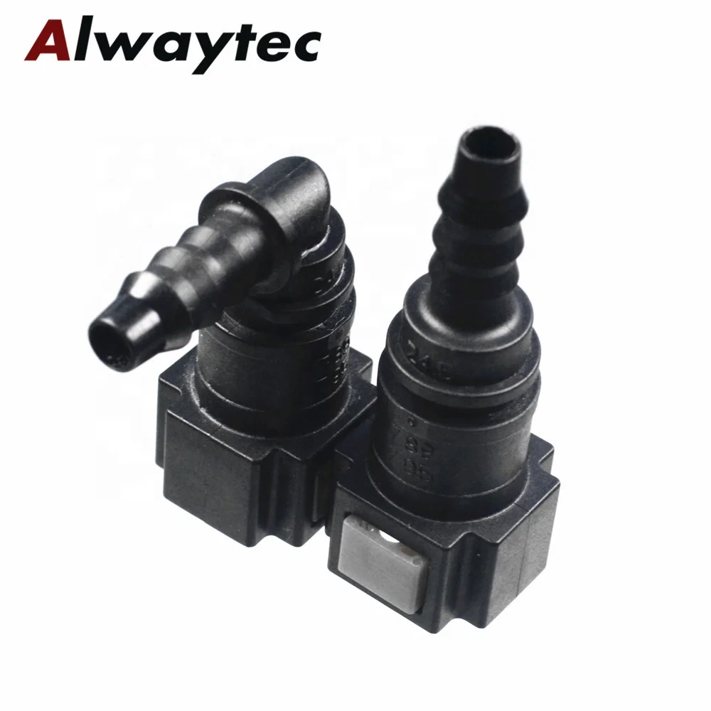 ALWAYTEC Auto Fuel Line Hose Quick Release Connector Automotive Plastic Junctions Not Of Metal For Pipes Of  Vehicle