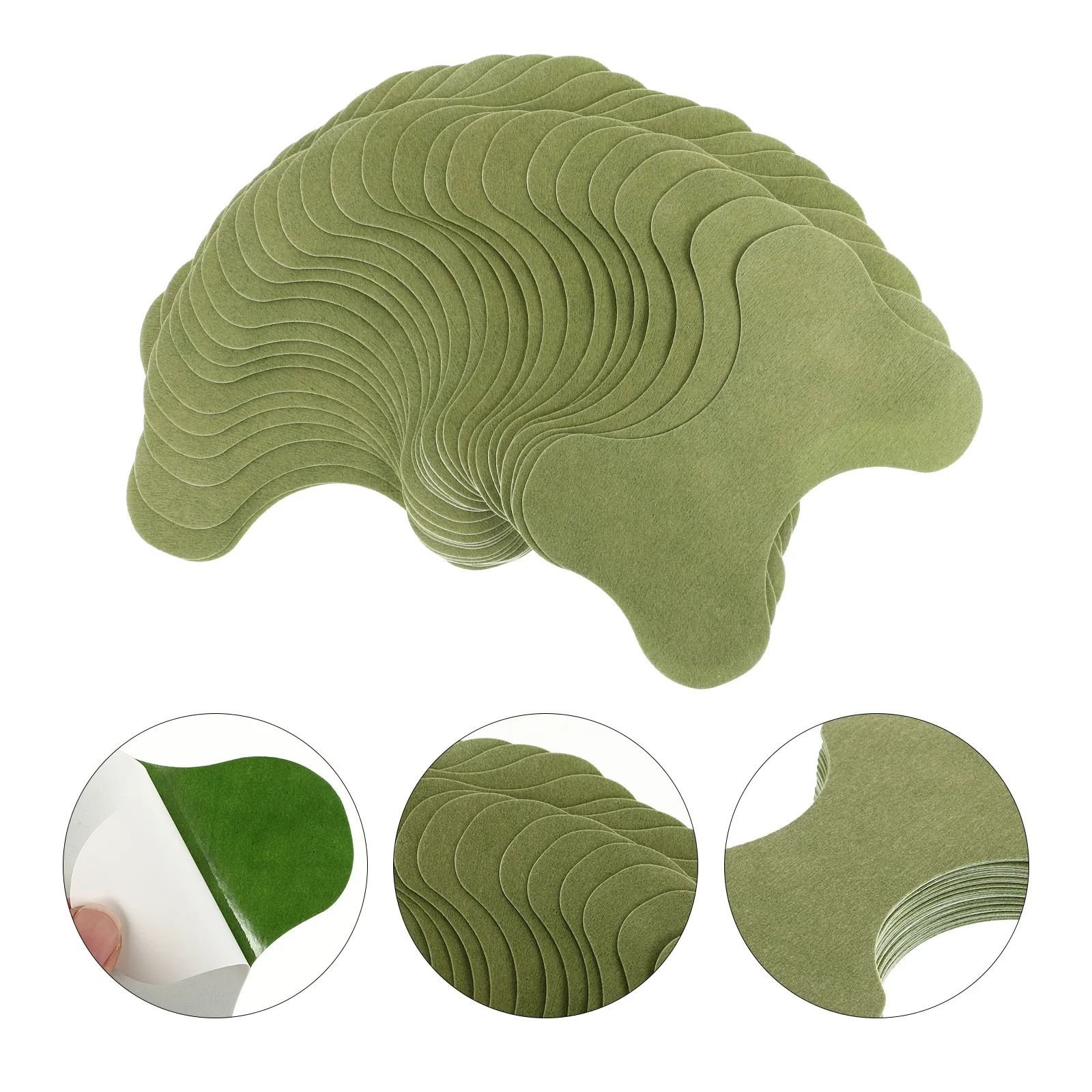 

30 Sheets Butterfly Arm Patch Self-Adhesive Moxa Patches Long-Lasting Wear Portable Mugwort Stickers Flexible Body-Fit Acupoint