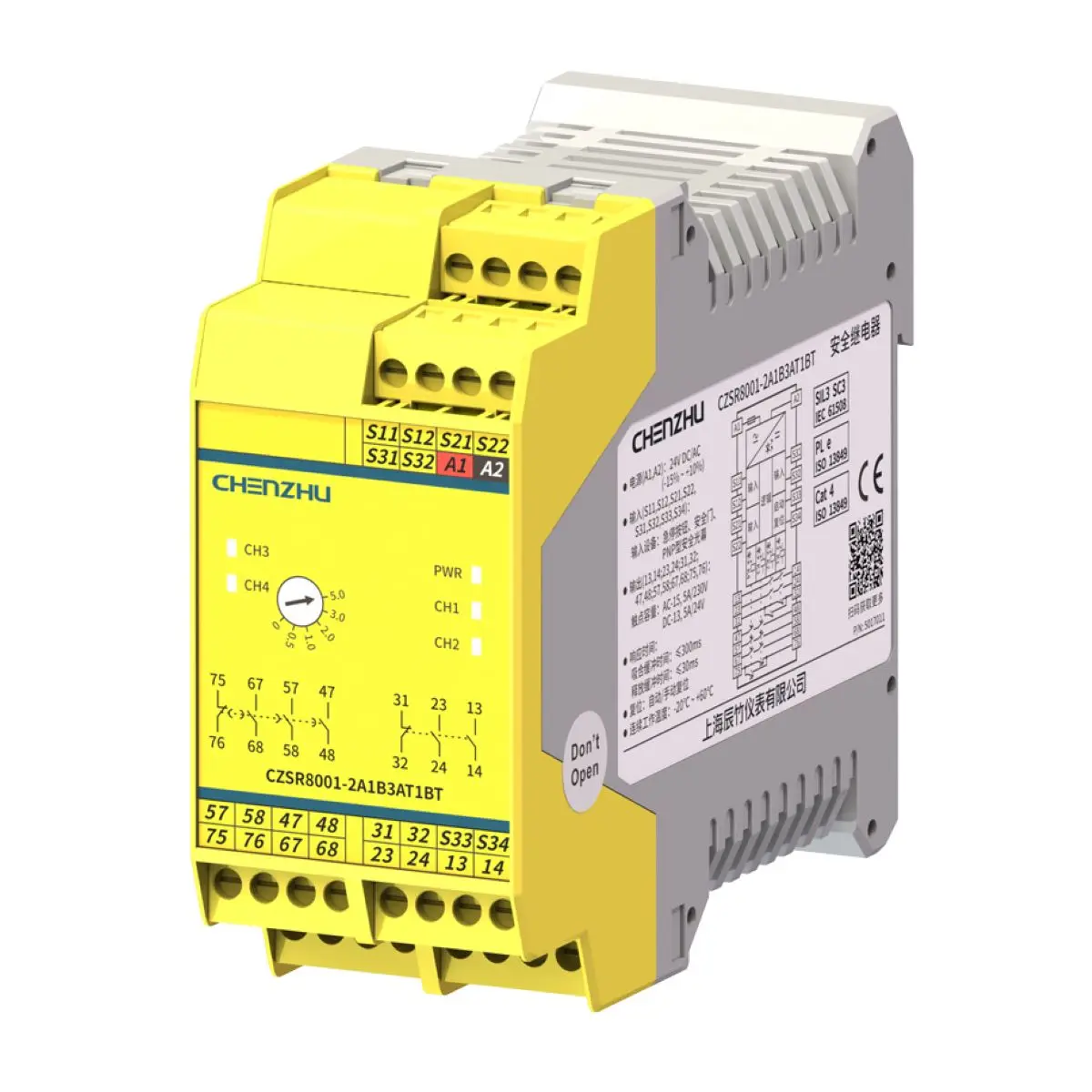 Safety Relay Relay Module CZSR8001-2A1B3AT1BT