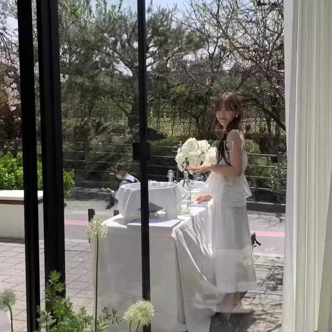 

Organic Cotton Svel Hollow out Embroidery Vest Dongda Gate Ounce Retro Heavy Du Strap Vest Women's Summer Casual Wear