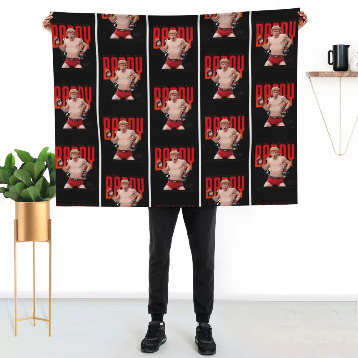 

Mark zuckerberg is a lizard - Paddy the baddy Throw Blanket Portable Lightweight Blanket for Travel Camping