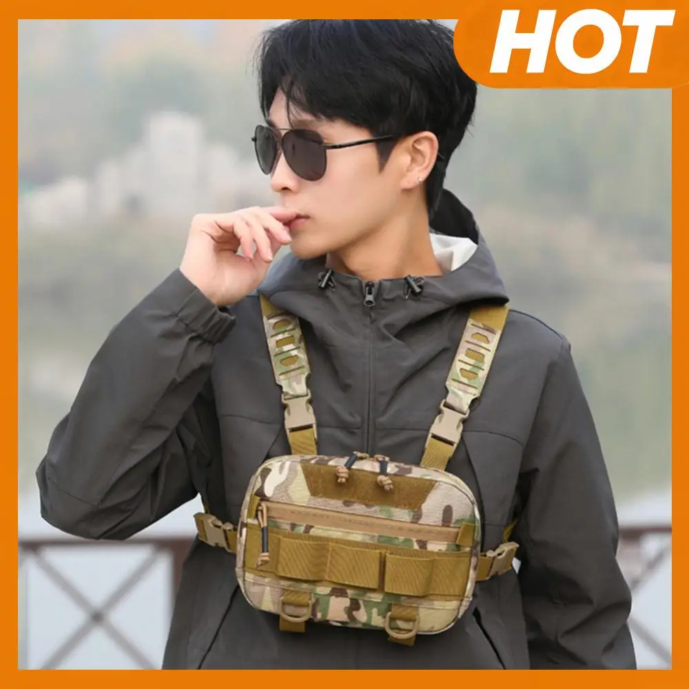 

Рюкзак для альпинизма и кемпинга с регулируемыми ремнями, дорожный жилет, рюкзак с несколькими карманами, уличная поясная сумка, уличная велосипедная сумка