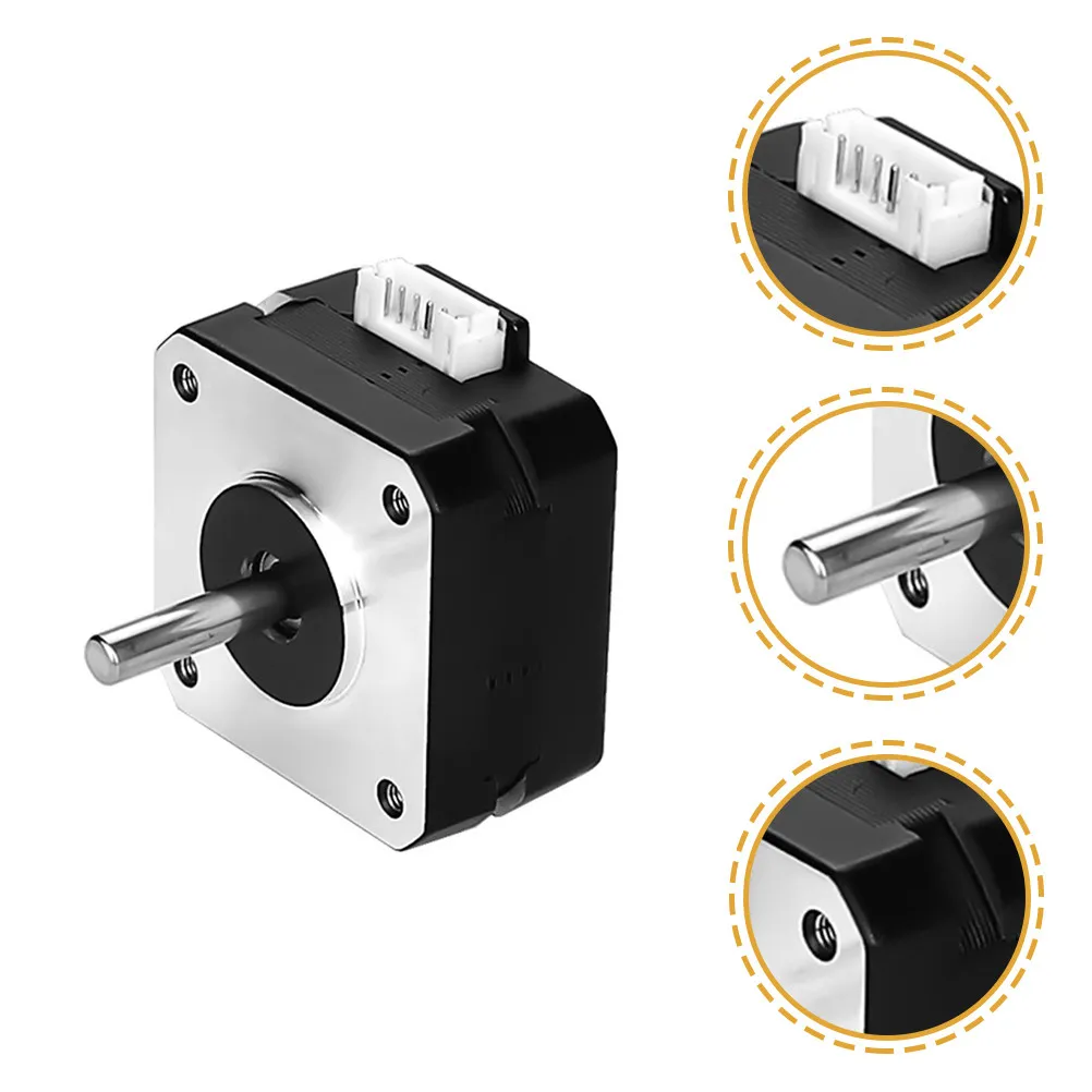 

Universal 42 Phase Stepper Motor for 3D Printer High Torque Steel Construction Precise Motion Control Smooth Burr Free Design