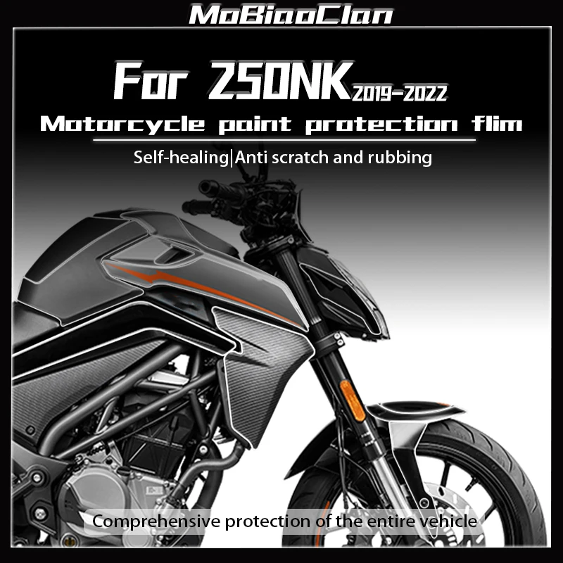For CFMOTO 250NK 2019 2020 2021 2022 Motorcycle Invisible Coat Film Waterproof And Scratch Resistant Modification Accessories