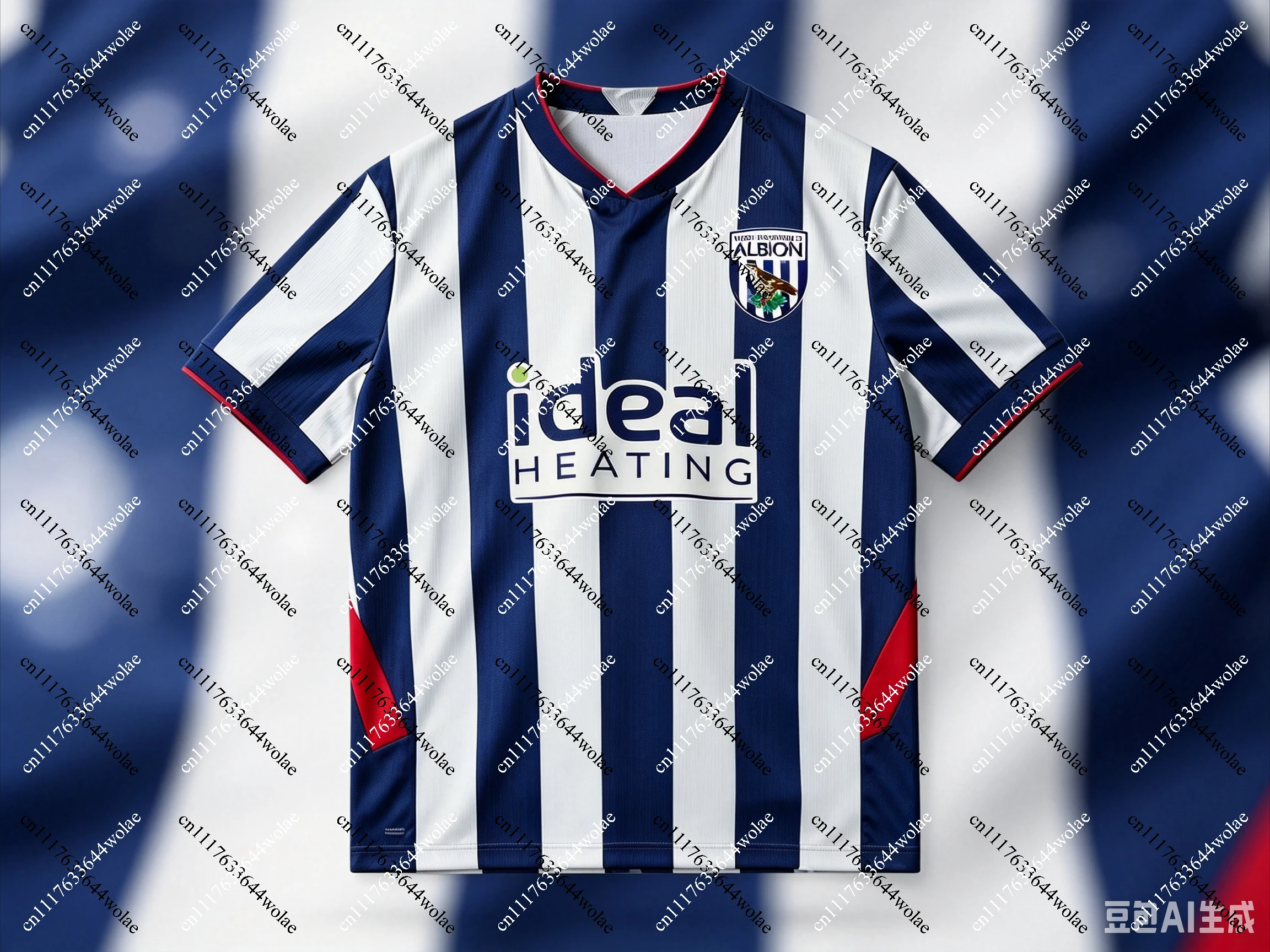 2026/27 Bromwich Albion club Football Jersey T-shirt Men Women Sports Oversize Comfortable and breathable Streetwear Clothing
