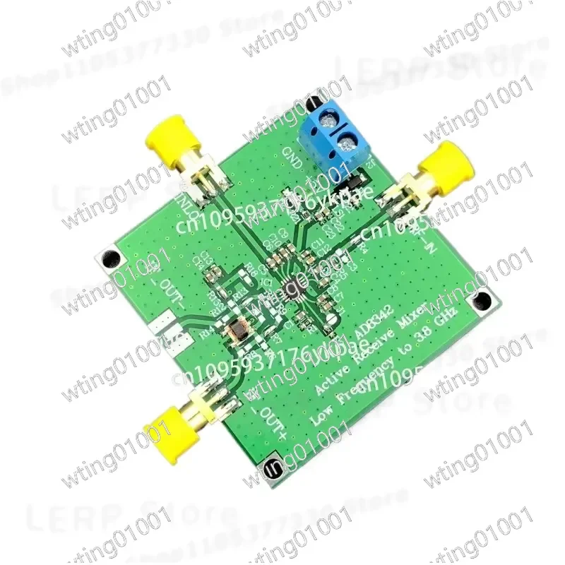 for AD8342 Active Mixer Module 0Hz to 3.8GHz RF Downconverter with Integrated Balun Transformer for Frequency Conversion
