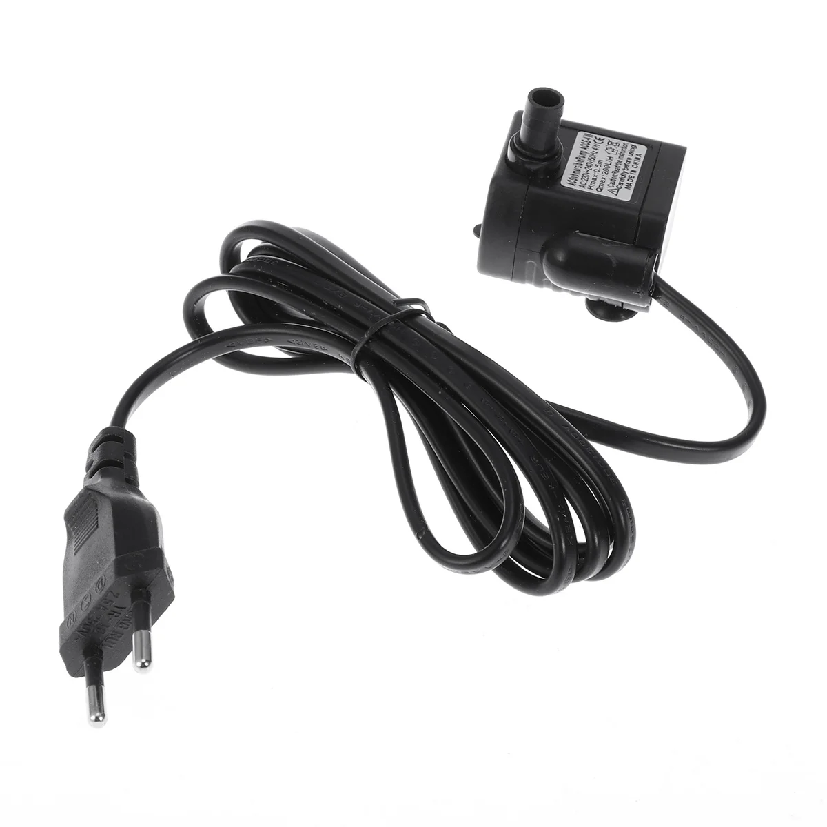 

Submersible Water Pump 220V-240V 4W 220L/H Black Aquarium Fish Tank Pond Pump Adjustable Flow Suction Cups Eu Plug