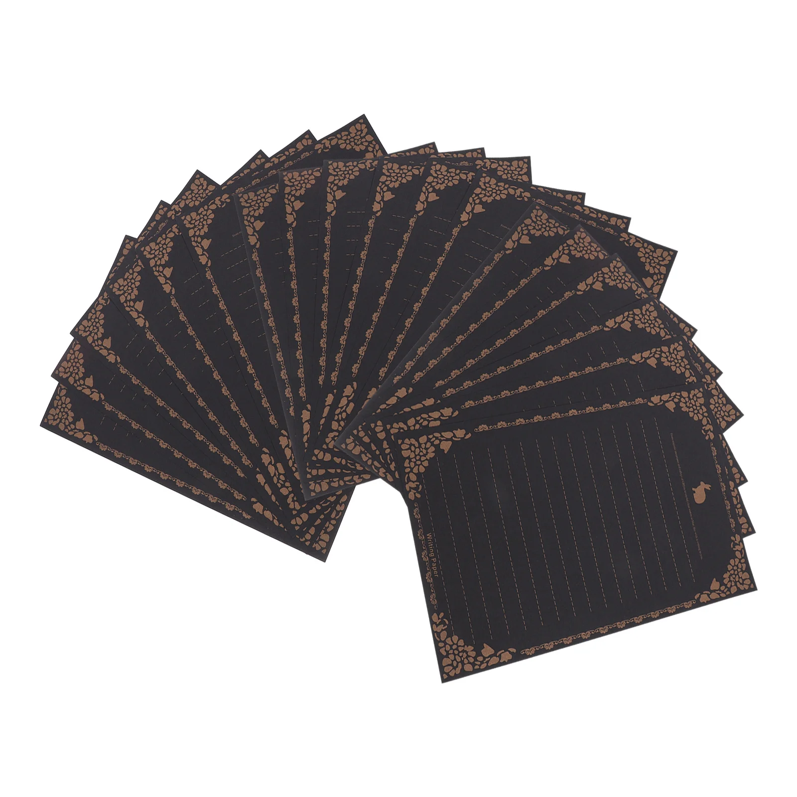 

50 Sheets Stationery Papers Vintage Letter Paper for Invitation Greeting Cards Writing Paper Letter Writing Supplies