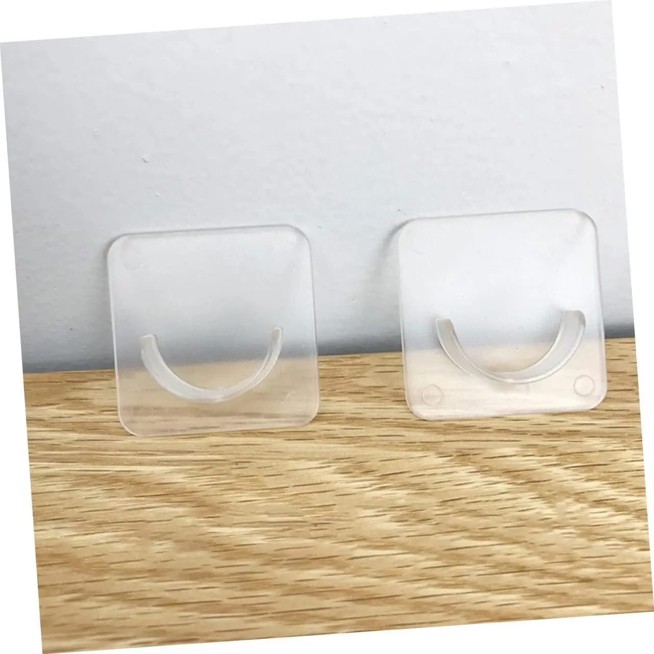 Shower Curtain Rod Holder No Drilling,Set of 2,No Slippage Wall Mount Retainer of Shower Rods for Bathroom view 4