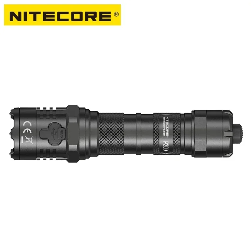 Nitecore-linterna táctica P20ix, superbrillante, 4000 lúmenes, recargable con NL2150HPi, batería de 5000mAh, luz de troca para Camping