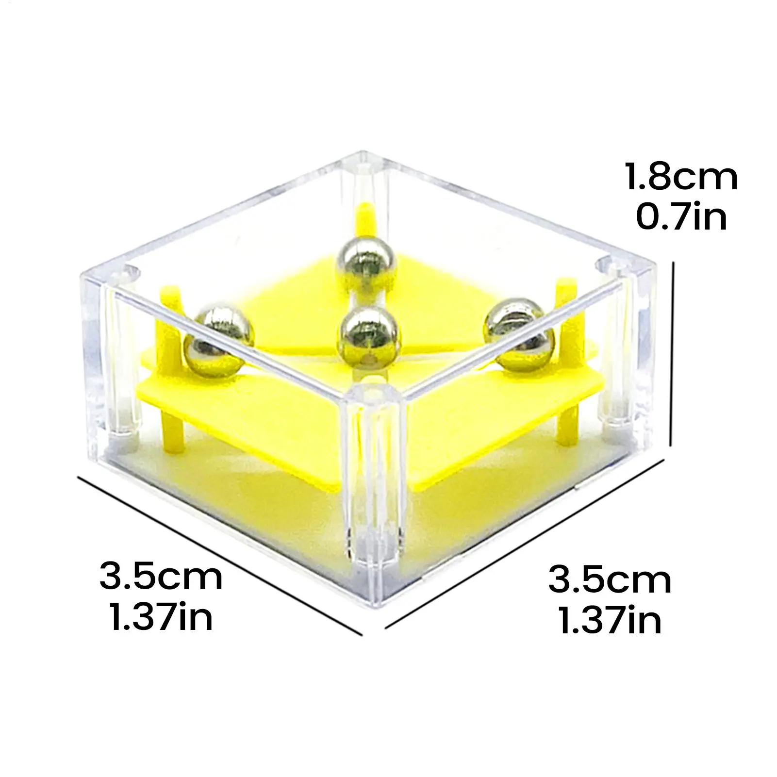 Labirinto 3D Puzzle Cube 24 Pezzi Rompicapo Gioco Giocattolo educativo di apprendimento per bambini Adulti Strumento di agitazione antistress Bomboniere
