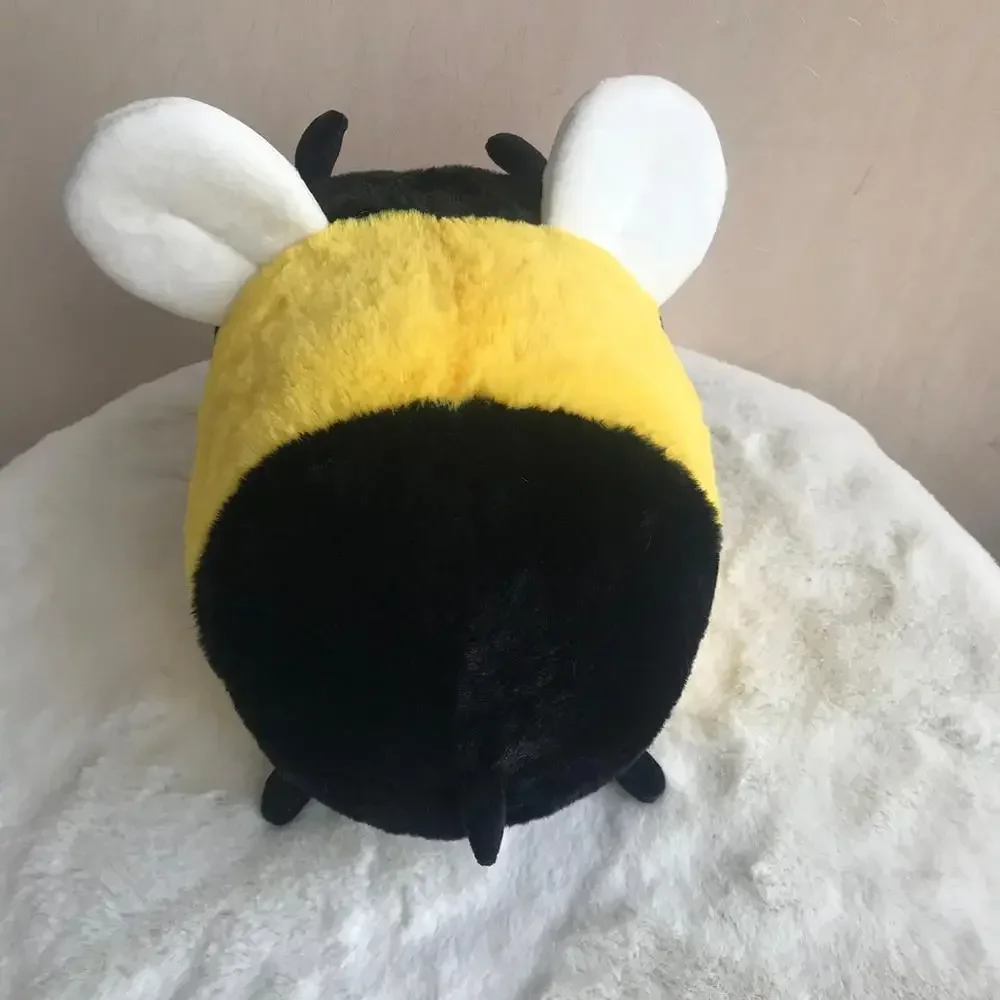 Kawaii Bee Ladybug Plush Toy Soft Stuffed Insect Honeybee Ladybird Doll Toys Kids Birthday Christmas Gift for Child