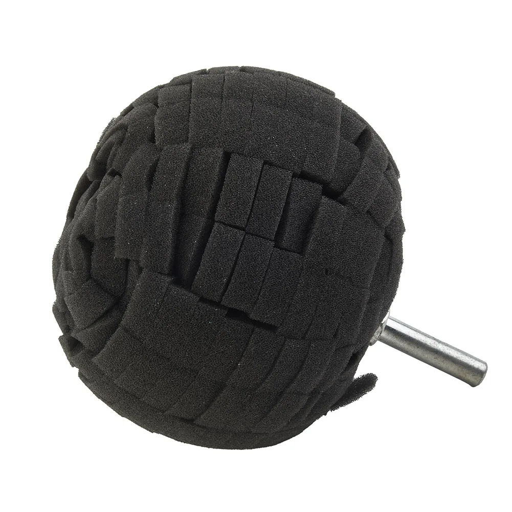 Jewelry Ceramics Aluminum Stainless steel 80mm Polishing ball Buffing Finishing Buffer Car Wheels Metal Useful Convenient