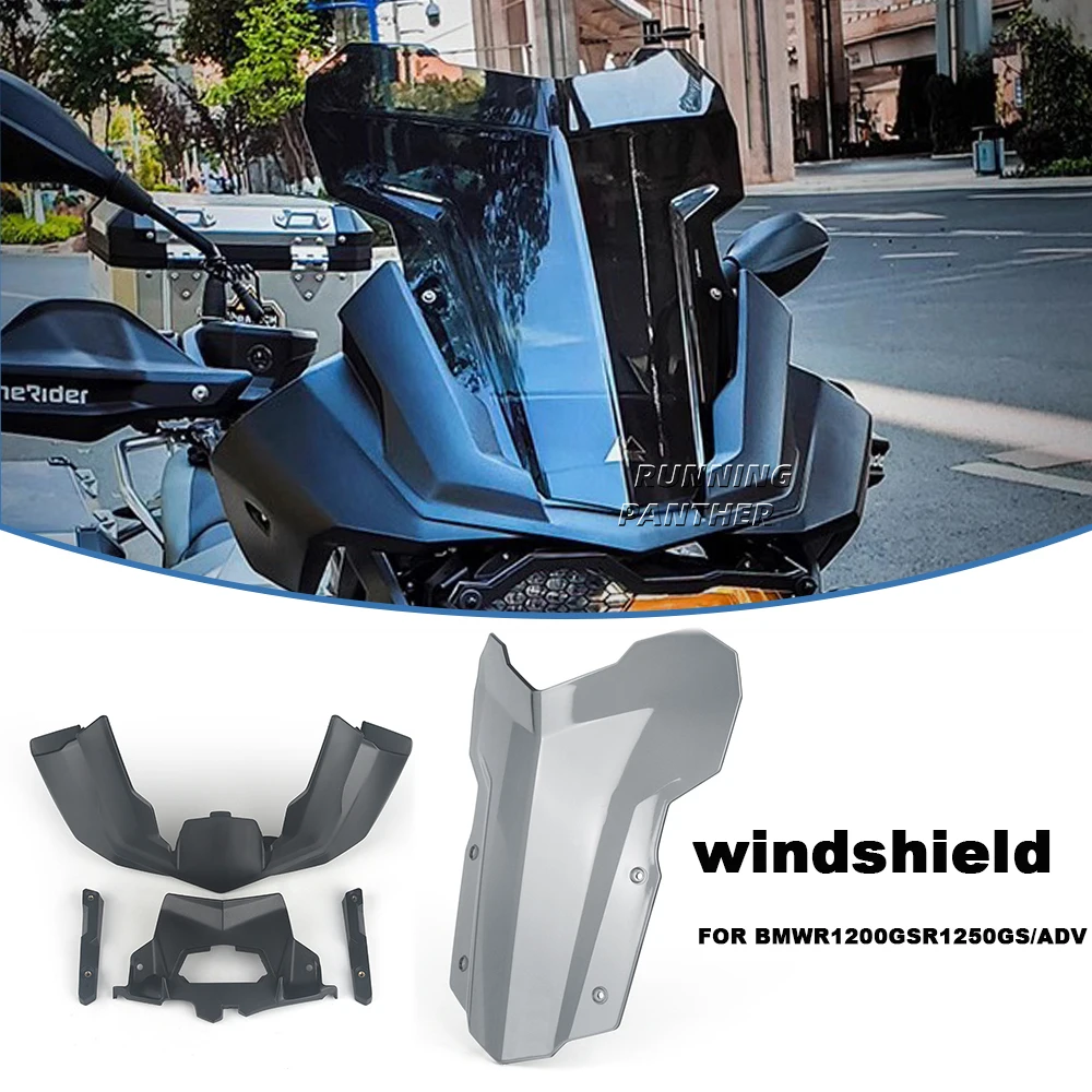 For BMW R1250GS R1200GS R 1250 1200 GS ADV New Motorcycle Rally Rooster Head Windscreen Windshield Wind Deflector Spoiler Cover