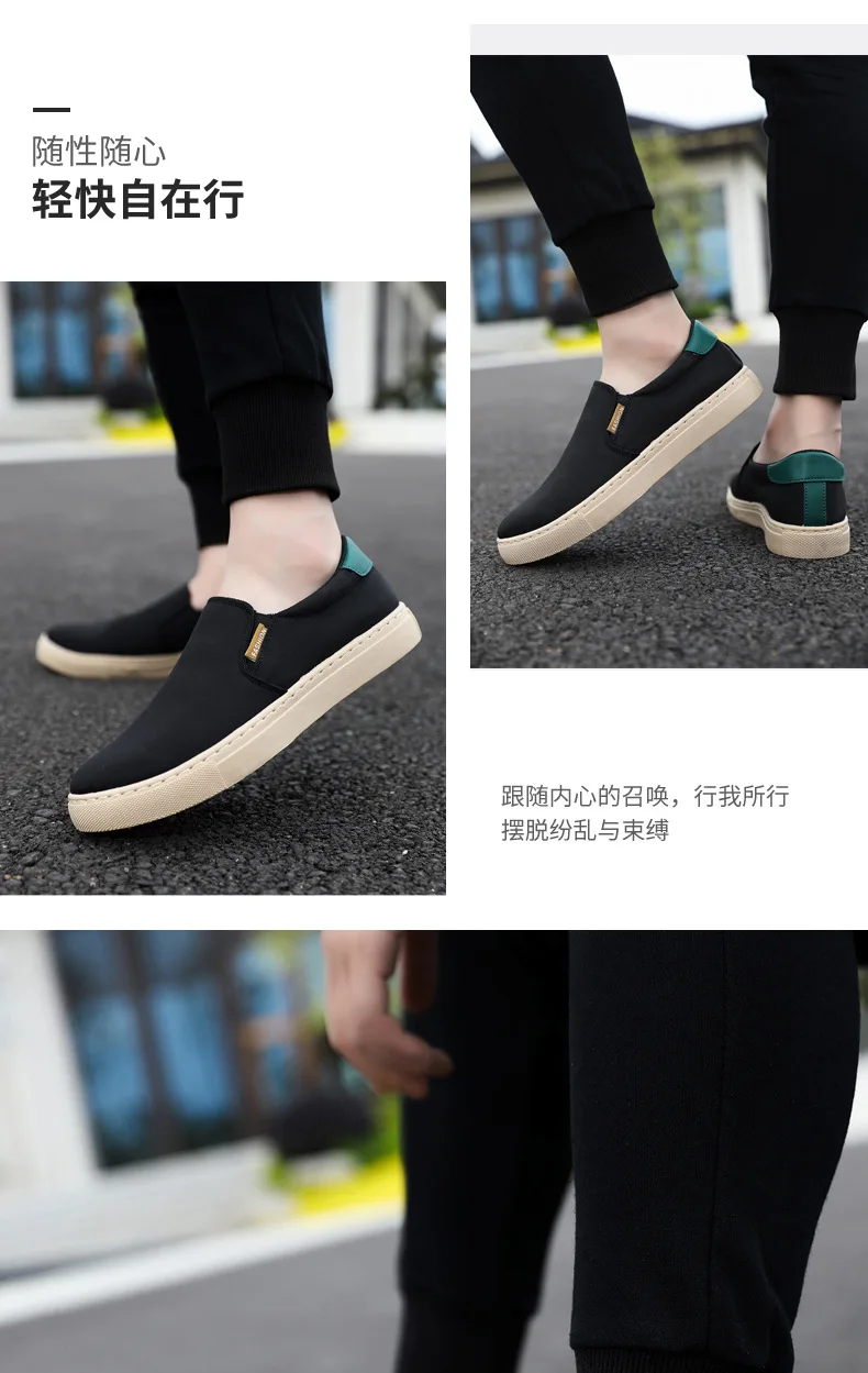 Neue weiße Slip-On-Leinenschuhe für Herren, vulkanisierte Sneakers, Studenten- und Jungen-Loafer, Espadrilles, lässige Herren-Fahr- und Golfschuhe, Größe 47 48. – Detail 4