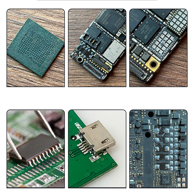 Lead-free Solder Paste Melting Point 183 Needle Tube Welding SMD Component Chip PCB BGA SMT Solder Welding Rework 30g/55g