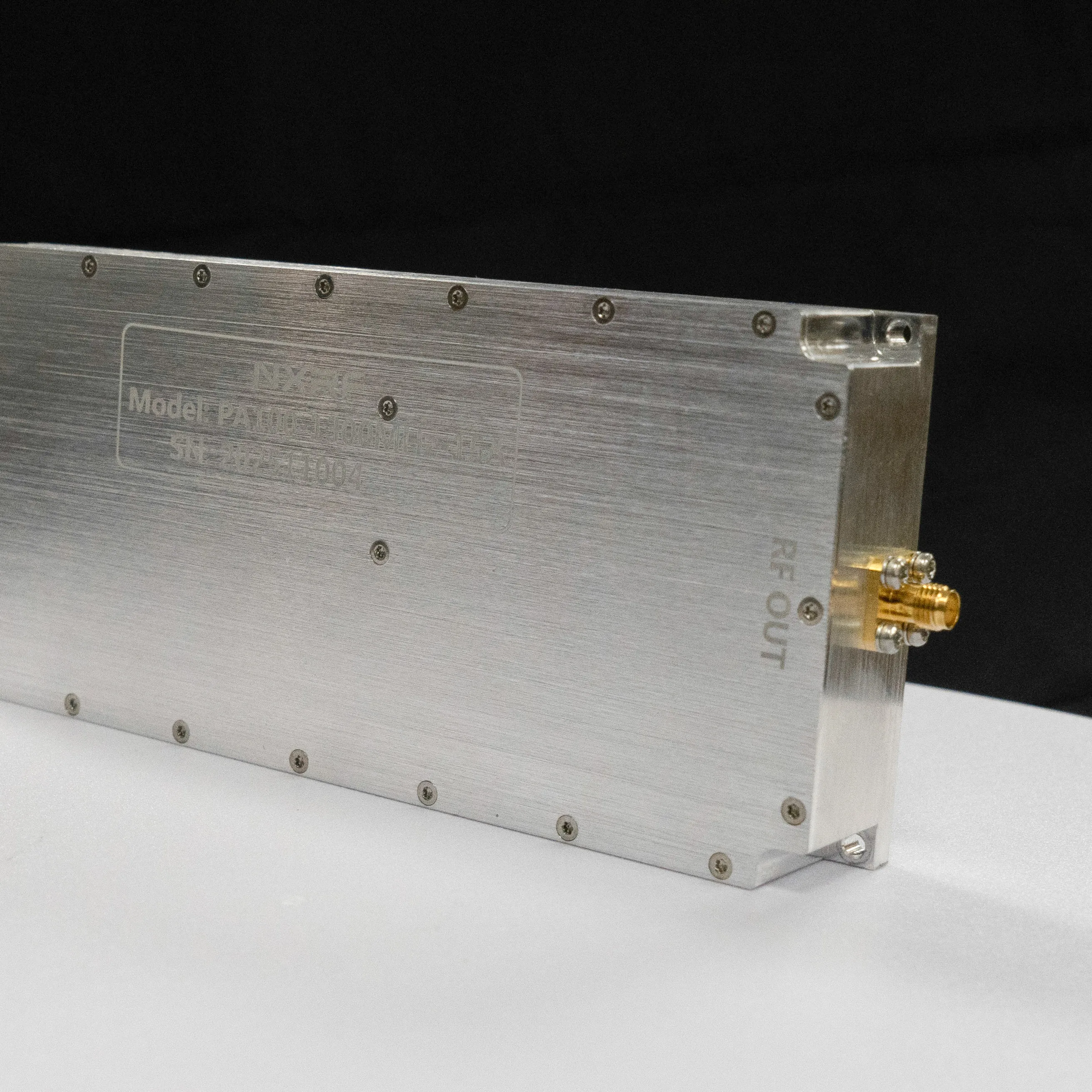 Solid-state High-power Continuous Wave GaN    Pulse Amplifier Module    LORA FPV 100W 100-520Mhz    Power Wideband Amplifier