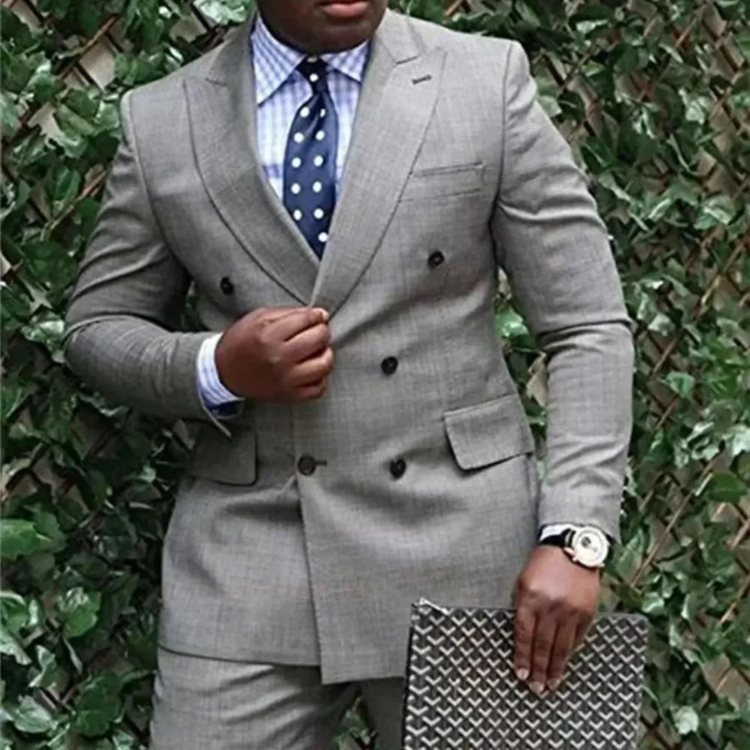 

Костюм Homme Серый Мужской Костюм Деловые Формальные Свадебные Костюмы Для Мужчин Шафер Блейзер Жених Одежда Смокинг Slim Fit Деловые Смокинги