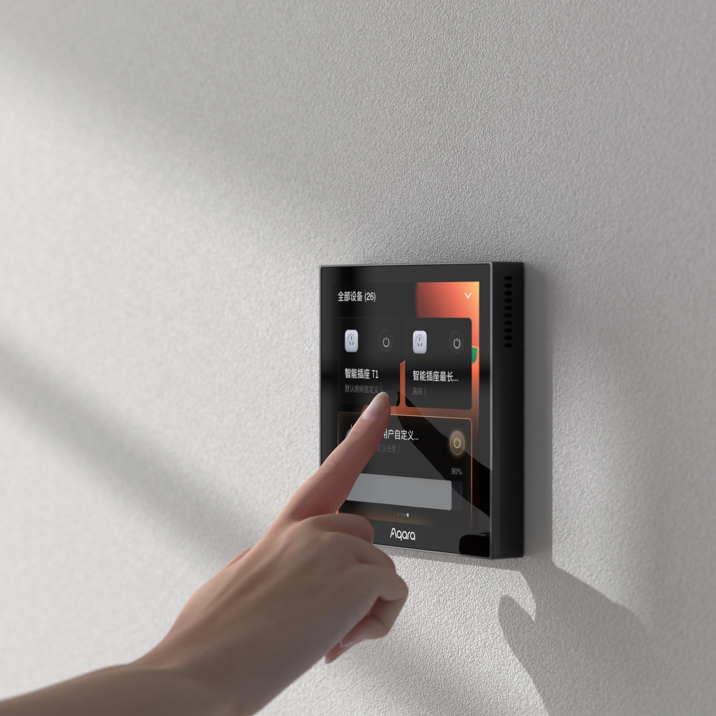 Aqara smart termostato S3 condizionatore d'aria controllo della temperatura LCD fan coil switch pannello di controllo controllo vocale per Aqara App