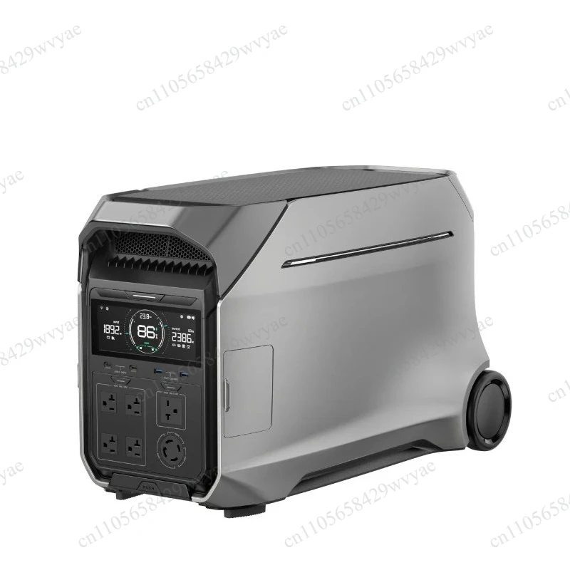Portable Power Station, 120V & 240V Output, Max 6000W
