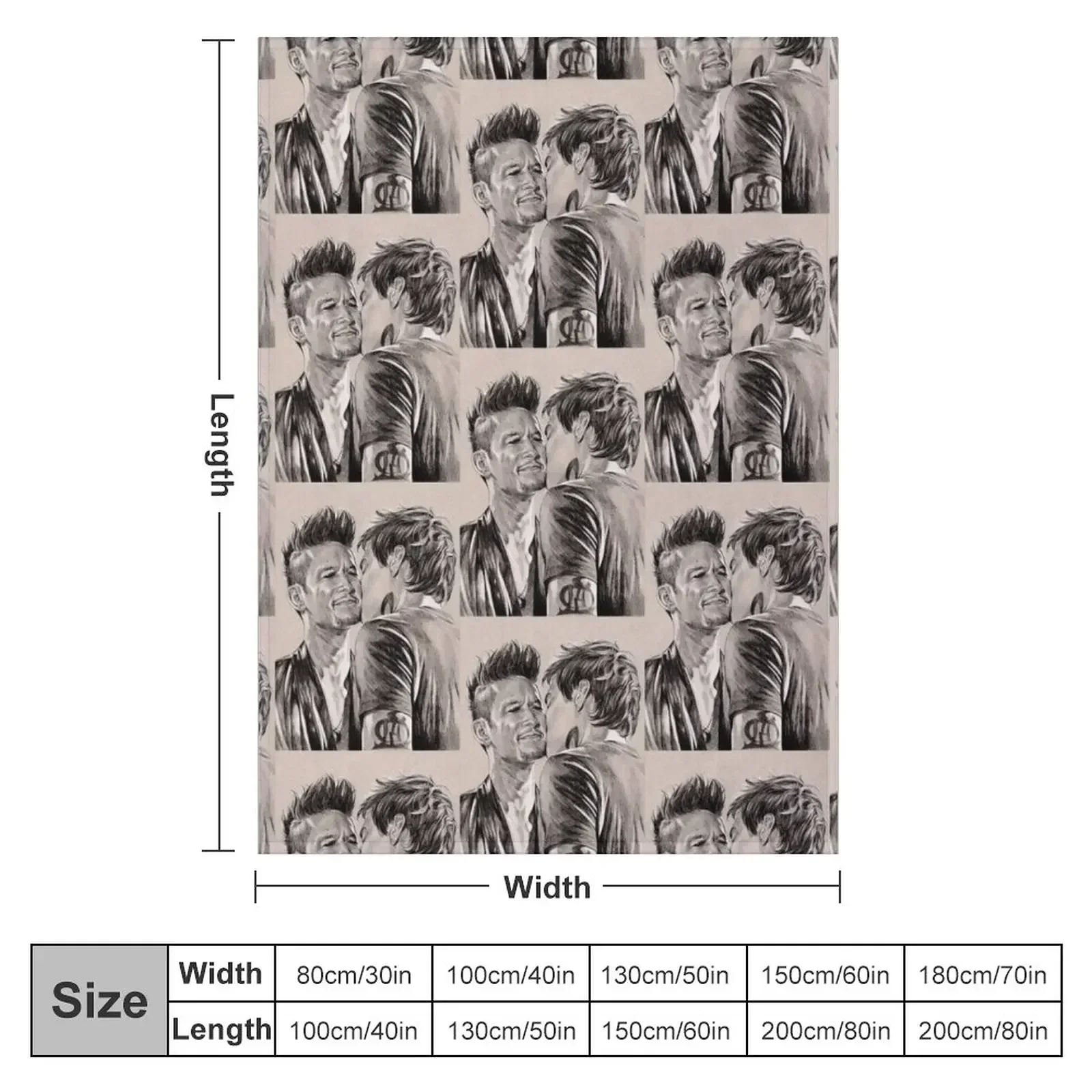 Mr & Mr Lightwood-Bane Throw Blanket Luxury Brand For Decorative Sofa manga christmas gifts Blankets