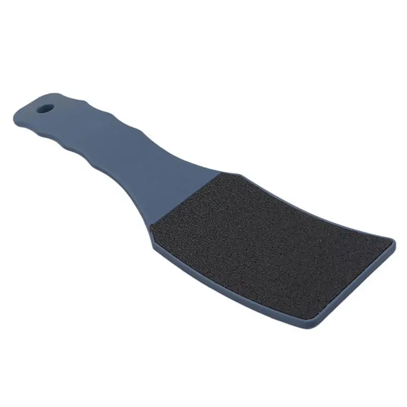Curved Handle Footboard Files Square Double-sided Sandpaper Large Plastic Remove Dead Skin Rubbing Footboard File