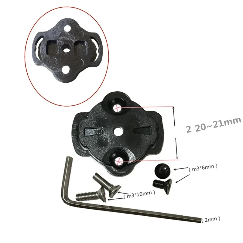 Mountain Bike Computer Plate Repair Parts IAMOK Computers Mount Bsae For Garmin Bryton Bicycle Accessories