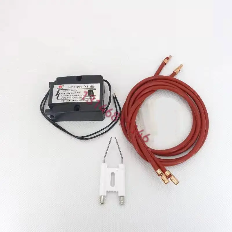 The Complete Set of Ignition Transformer Includes 2 High-voltage Cables, 1 Ignition Needle, and 2 Silicone Sleeves
