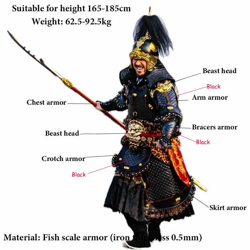 12kg Real Medieval Fish Scale Armor Costume Men Black Gray Stainless Steel Warrior Outfit Unisex Cosplay Battle Gear Halloween