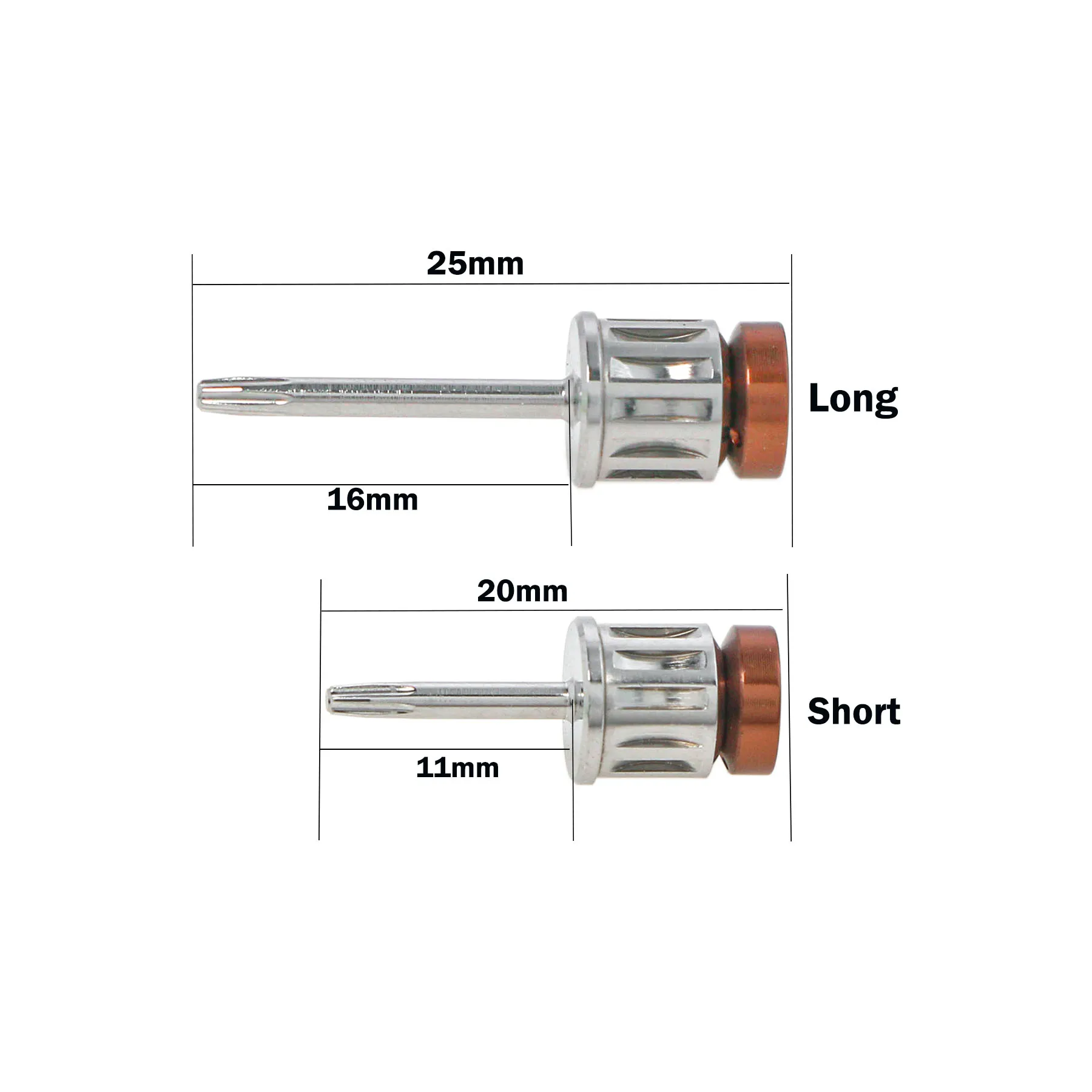 Sterownik implantu dentystycznego do ręcznego Adapter klucza momentu obrotowego z sześciokątnym sześciokątnym śrubokrętem 1.2mm 3i Megagen