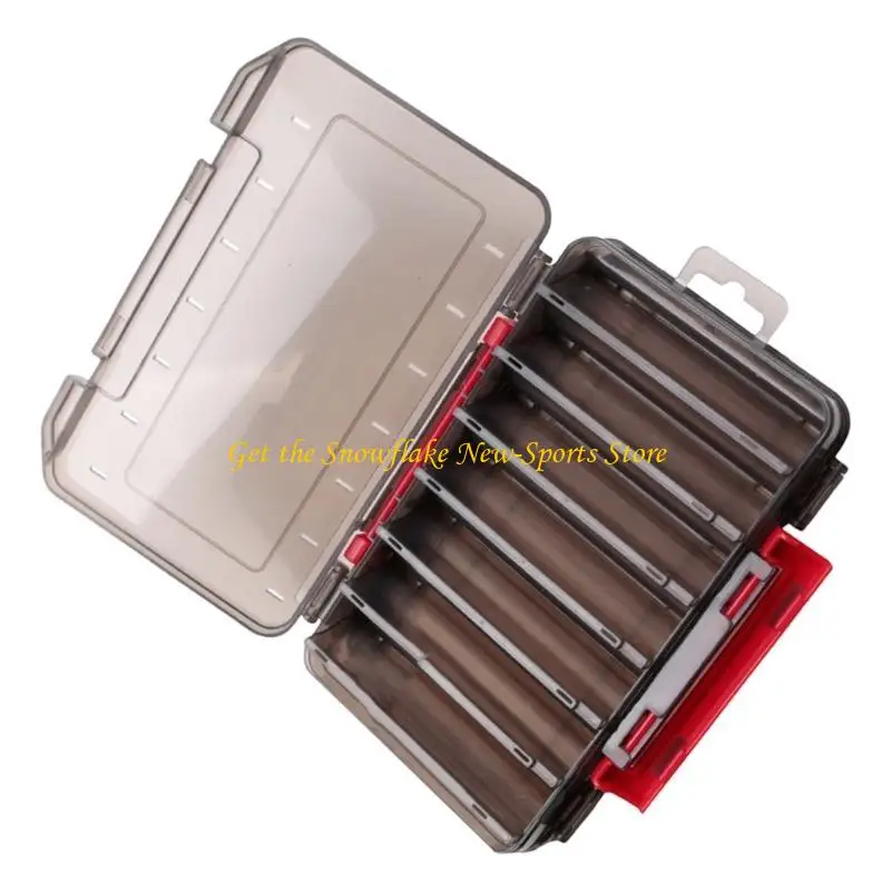 E56D Large Fishing Lures Storage Box Waterproof Tackle Organizers Tackle Tool Box