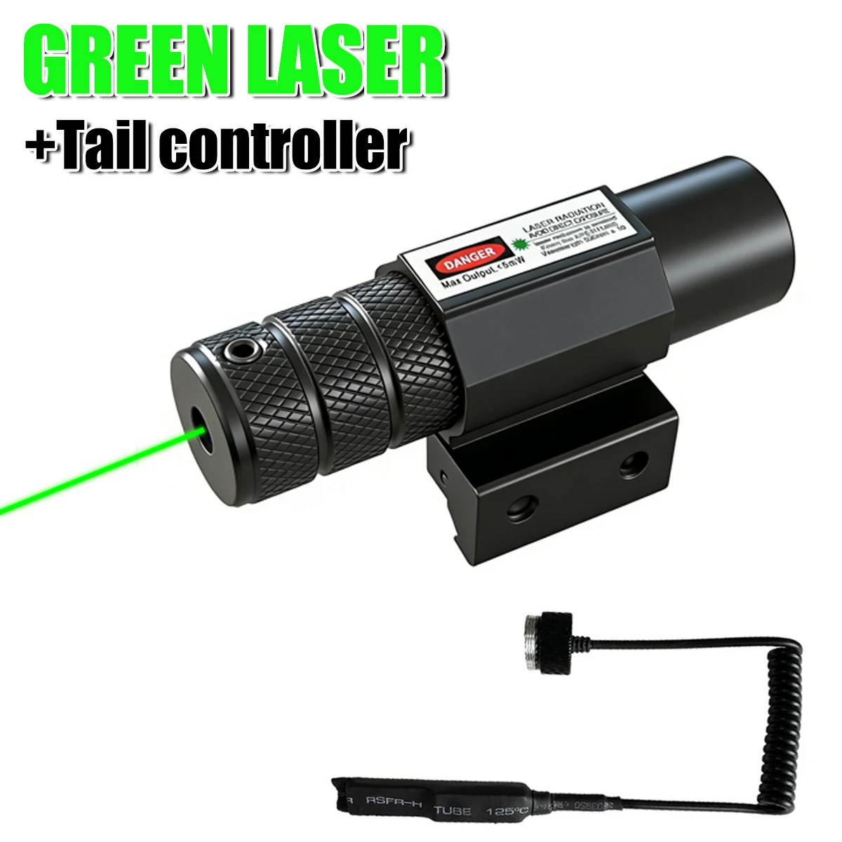 Taktischer Infrarot-Entfernungsmesser Roter Laser-Zielvisier mit 11mm/20mm Schienenmontage Roter Punkt Laserpointer Zubehör Testwerkzeug – Detail 8